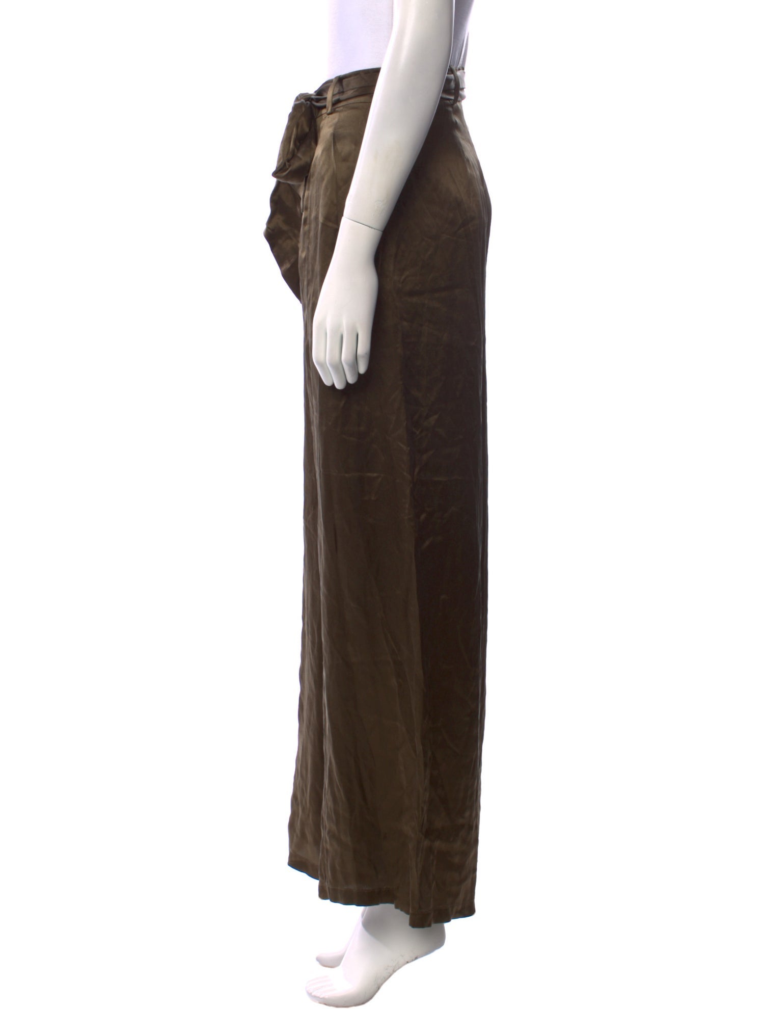 Aman Silk Wide Leg Pants