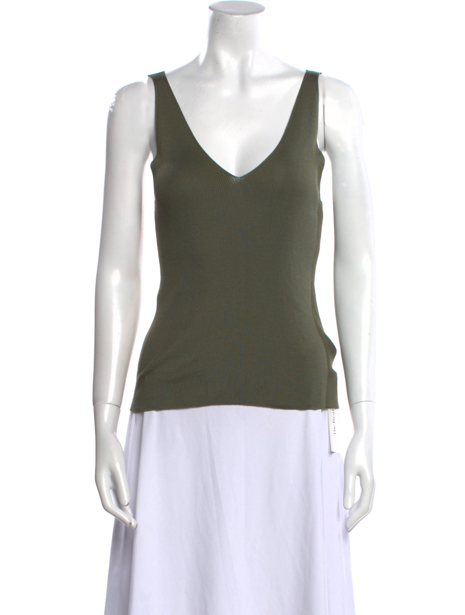 Aman Silk V-Neck Top