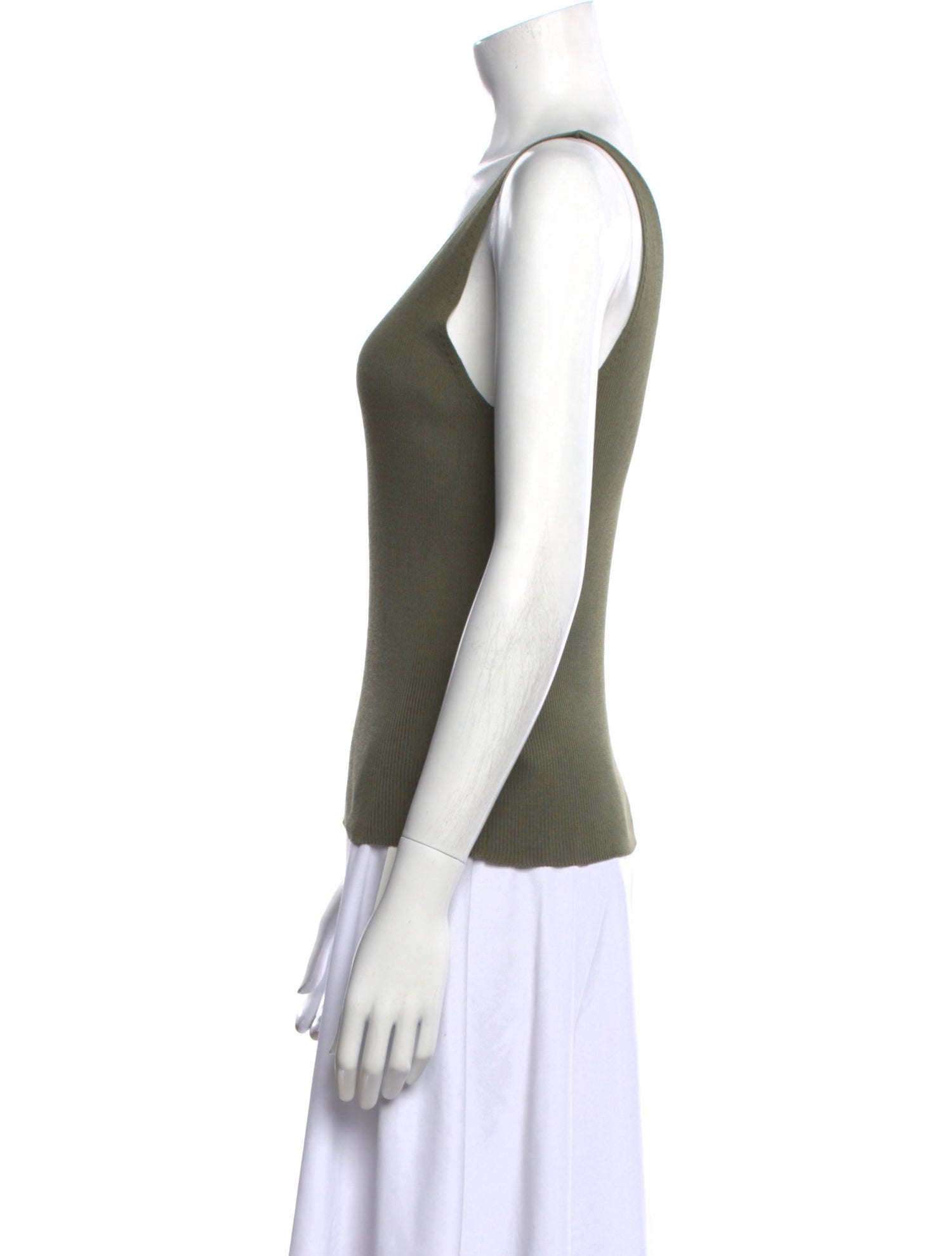 Aman Silk V-Neck Top