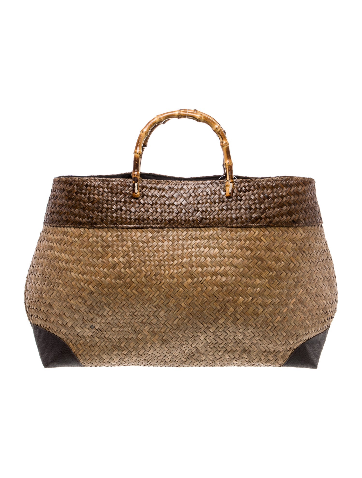Aman Raffia Weekender Bag