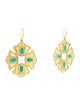 Amrapali 18K 2.41ctw Diamond & Resin Kaliyana Lotus Drop Earrings
