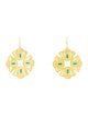 Amrapali 18K 2.41ctw Diamond & Resin Kaliyana Lotus Drop Earrings