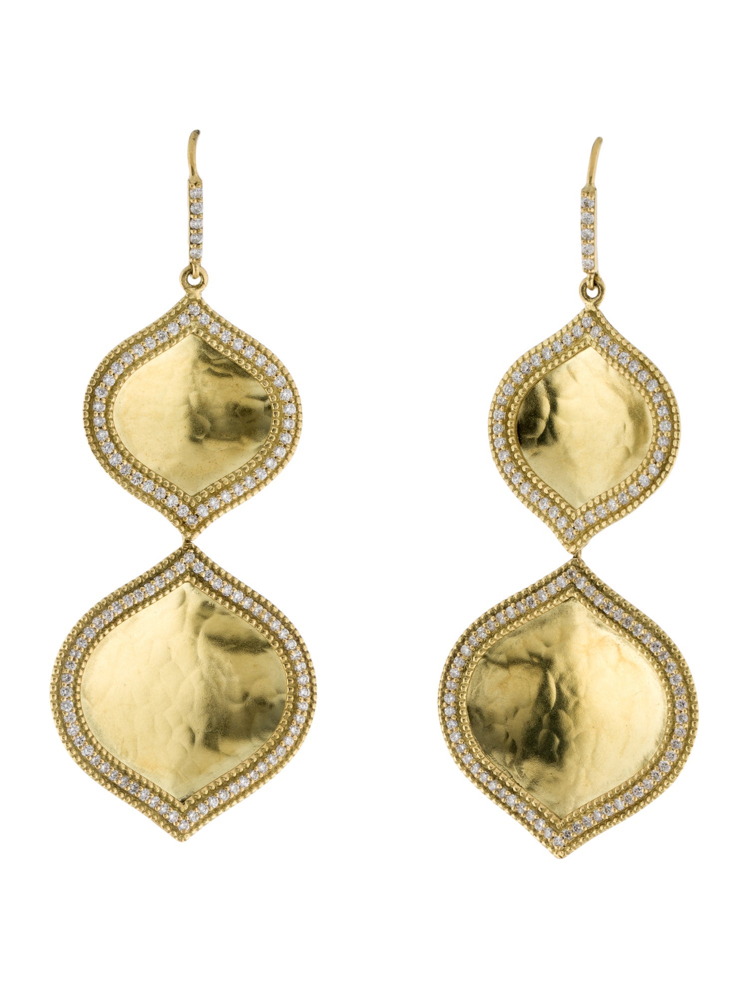 Amrapali 18K Diamond Double Pallavi Earrings