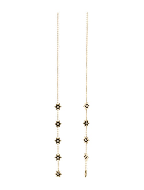 Amrapali 18K Diamond & Enamel Drop Earrings