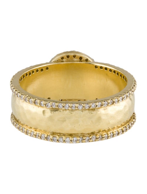 Amrapali 18K Topaz & Diamond Cocktail Ring