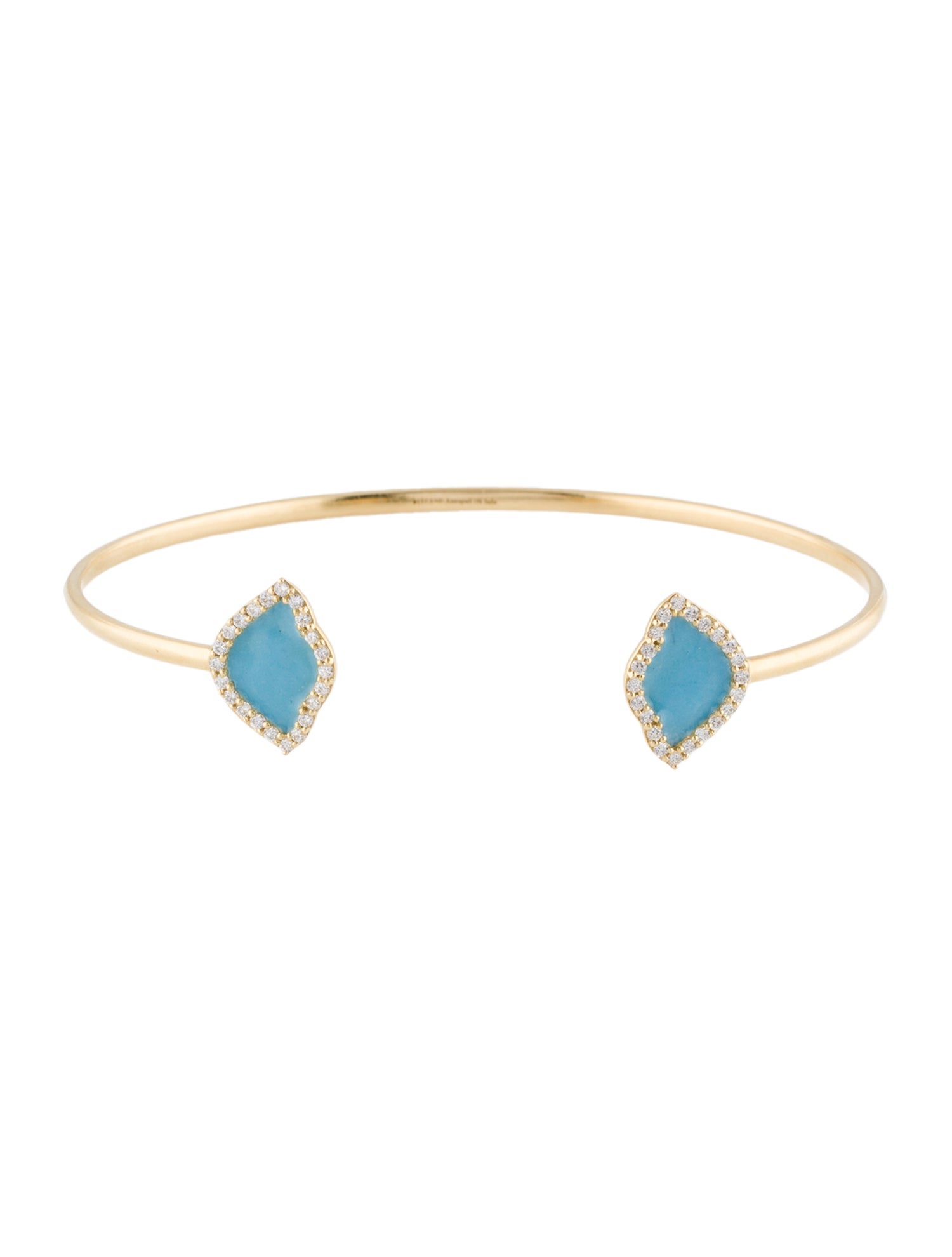 Amrapali 18K Diamond & Enamel Legends Cuff Bracelet