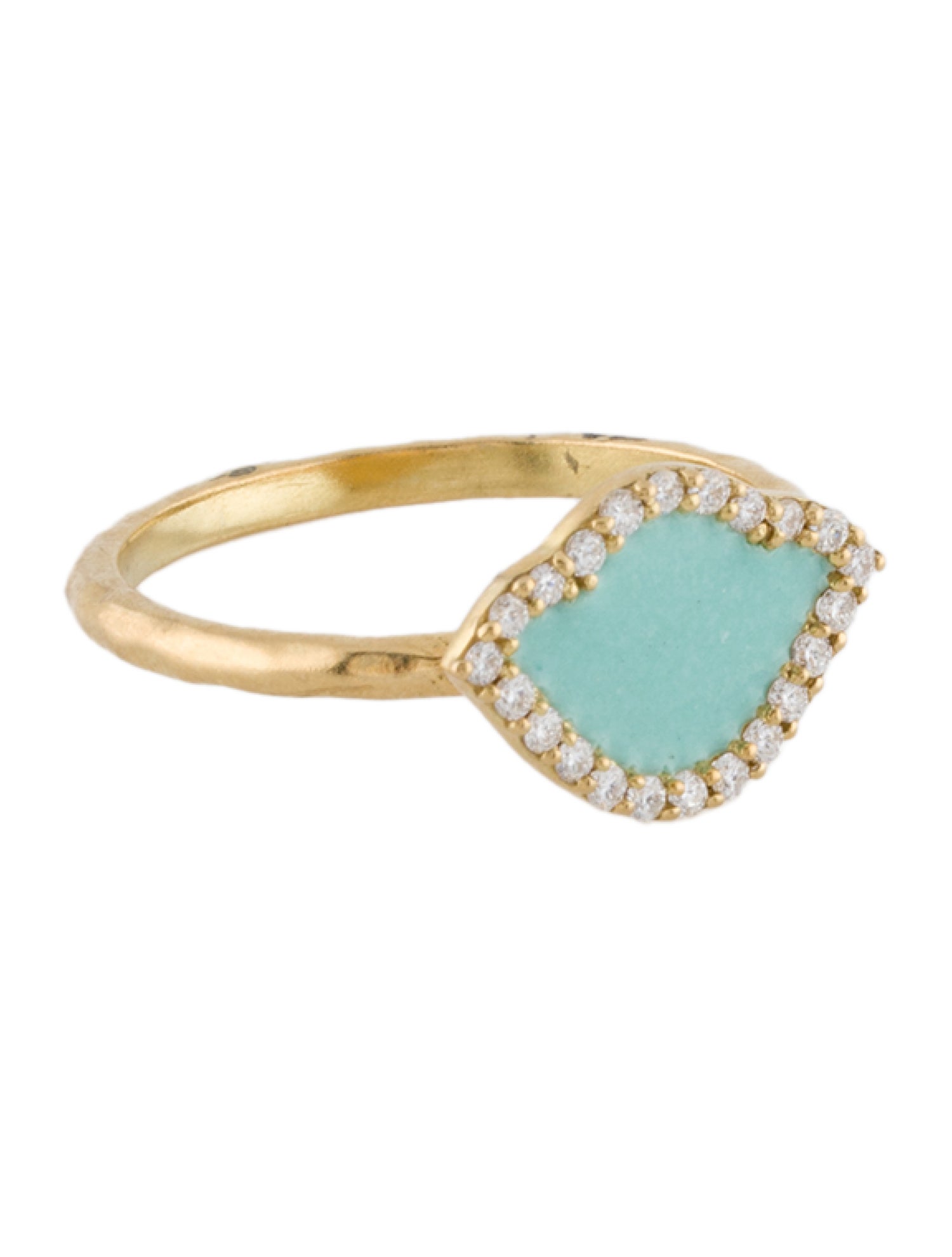 Amrapali 18K Enamel & Diamond Cocktail Ring