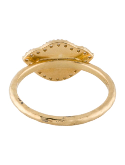 Amrapali 18K Enamel & Diamond Cocktail Ring