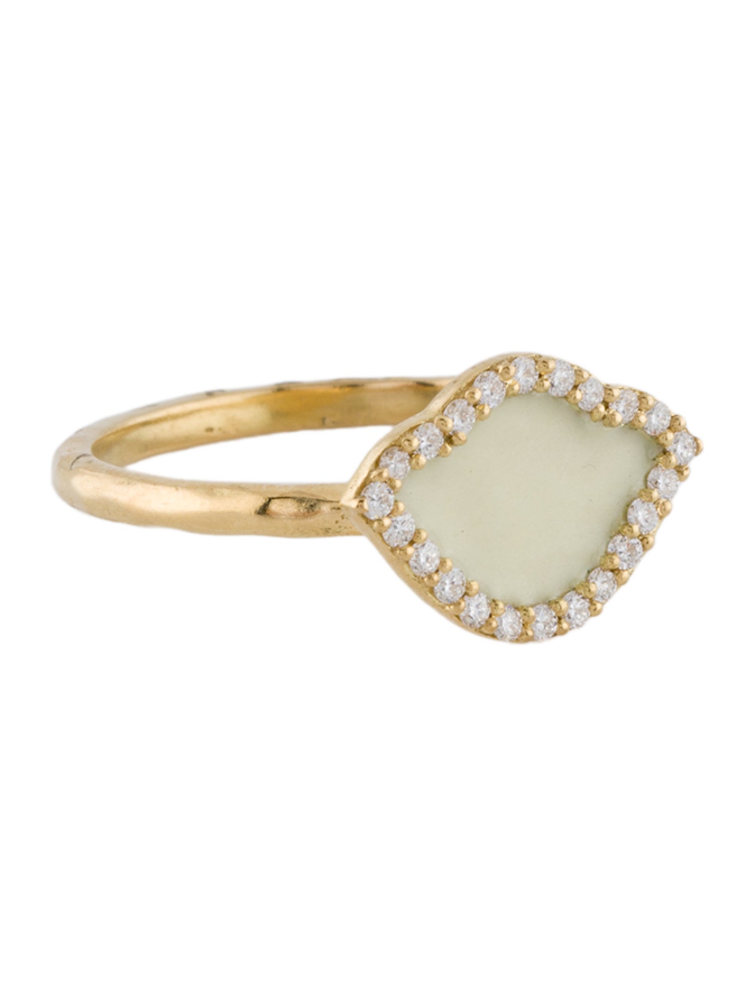 Amrapali 18K Enamel & Diamond Cocktail Ring