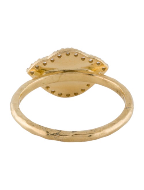 Amrapali 18K Enamel & Diamond Cocktail Ring