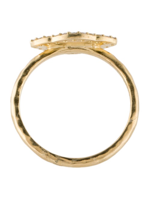 Amrapali 18K Enamel & Diamond Cocktail Ring