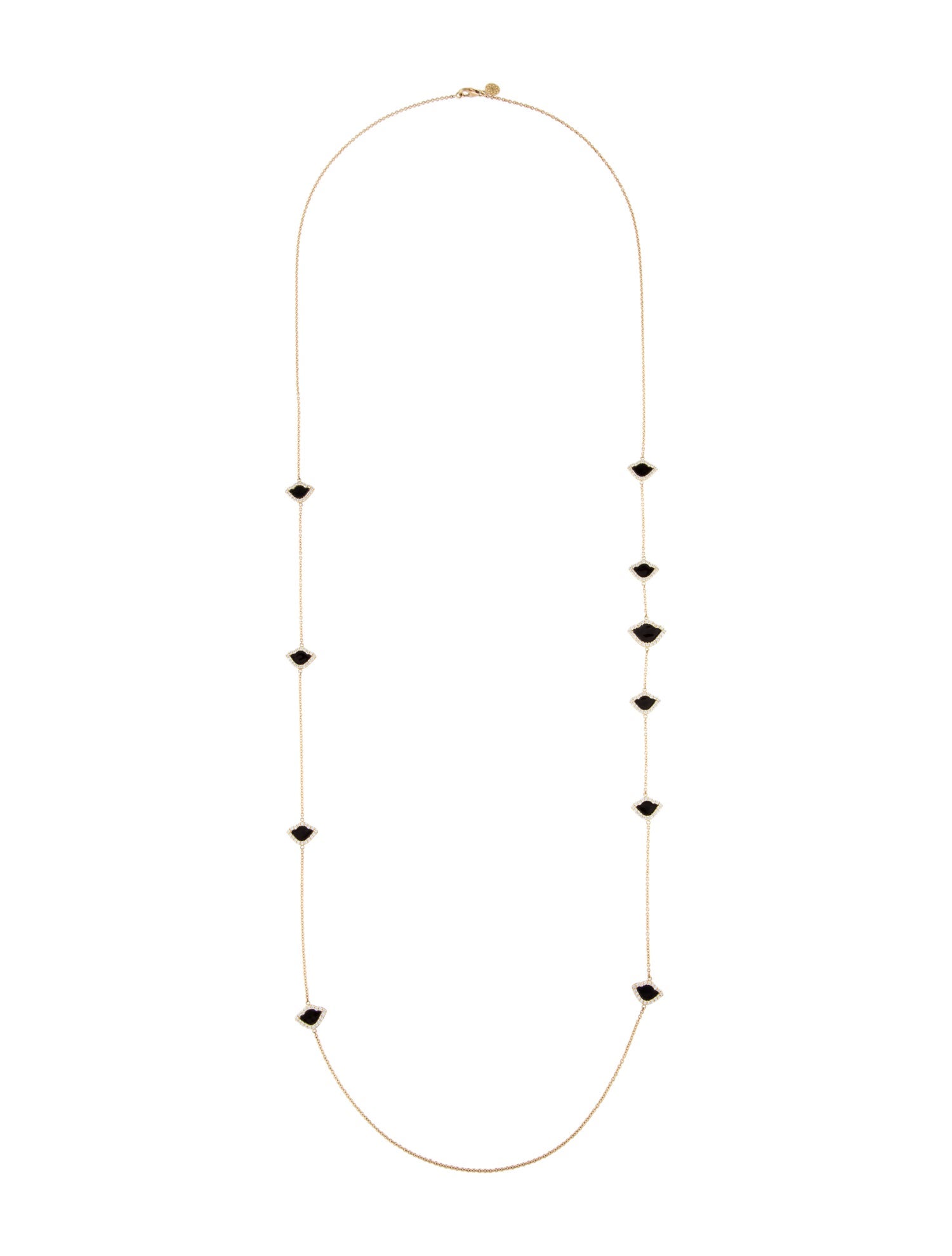 Amrapali 18K Diamond & Enamel Station Necklace