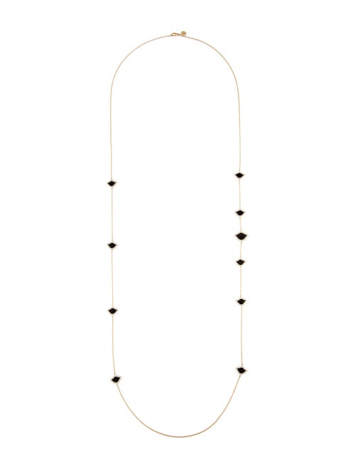 Amrapali 18K Diamond & Enamel Station Necklace