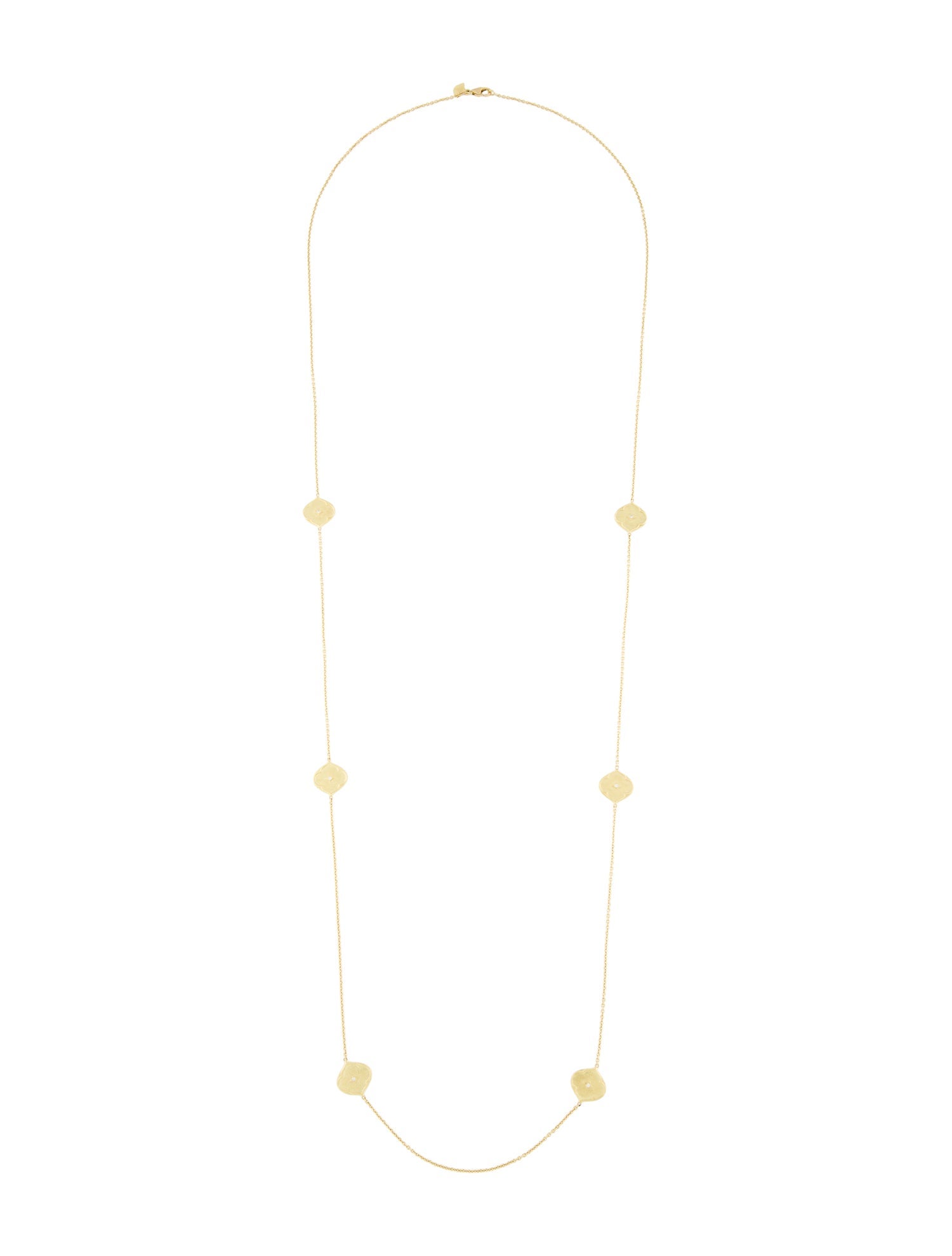 Amrapali 18K Diamond Station Chain Necklace