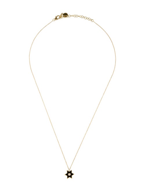 Amrapali 18K Diamond Star Pendant Necklace