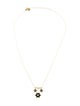 Amrapali 18K Diamond & Enamel Star Drop Pendant Necklace