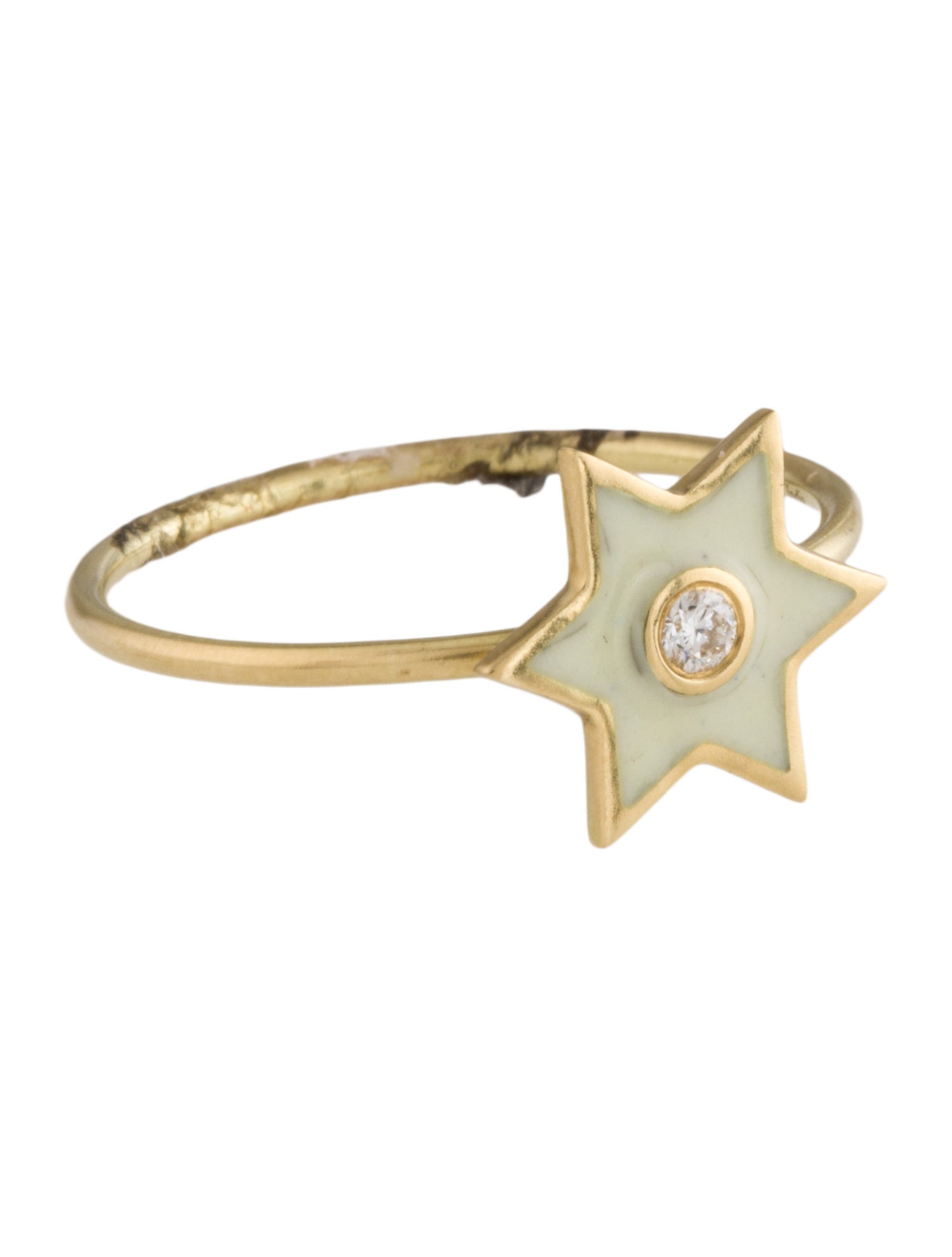 Amrapali 18K Diamond & Enamel Diwali Star Cocktail Ring