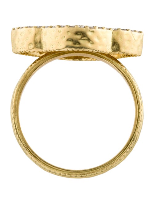 Amrapali 18K Diamond Lotus Pendant Necklace