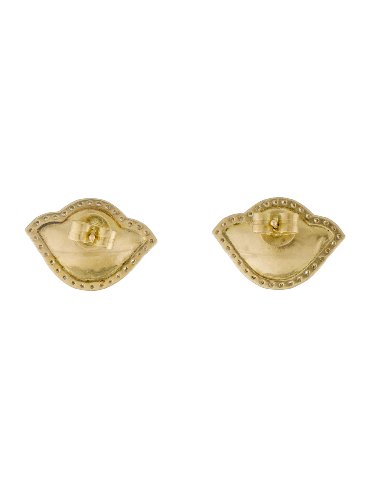 Amrapali 18K Diamond Karana Lotus Stud Earring