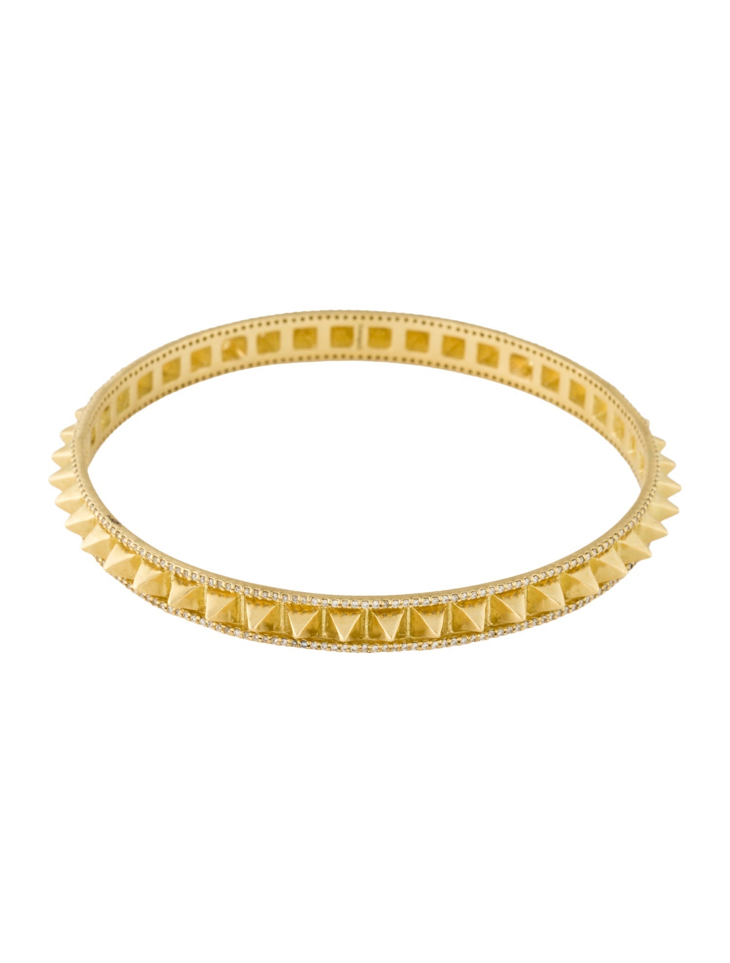 Amrapali 18K 1.14ctw Diamond Bangle