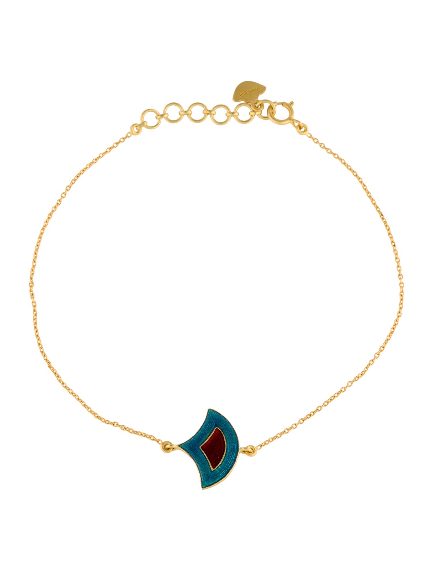 Amrapali 18K Enamel Station Bracelet