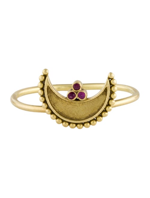 Amrapali 18K Ruby Moon Cocktail Ring