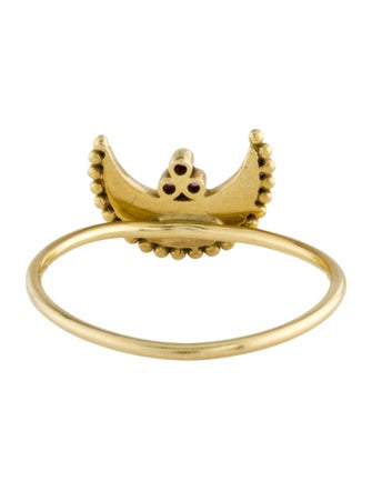 Amrapali 18K Ruby Moon Cocktail Ring