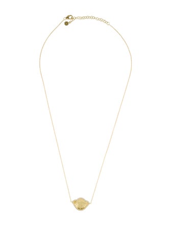 Amrapali 18K Diamond Karana Lotus Pendant Necklace