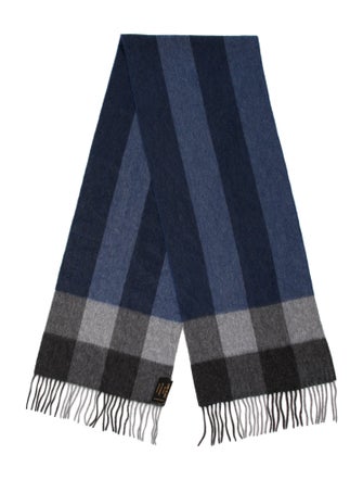 Amy Crookes Cashmere Striped Scarf