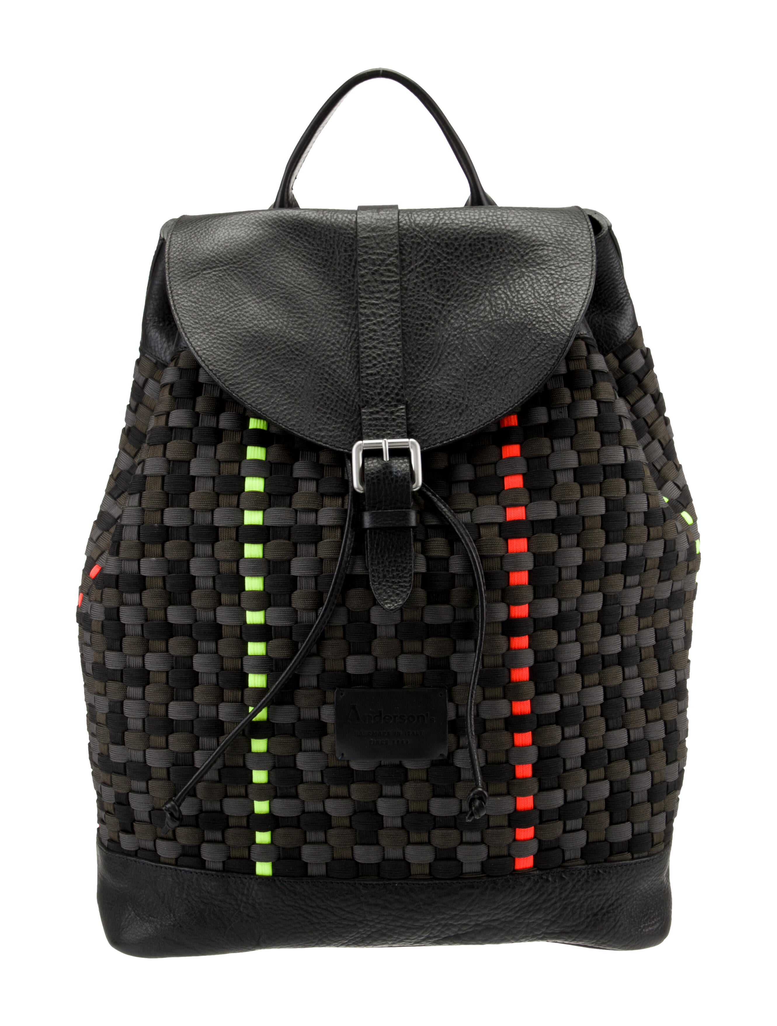 Louis Vuitton Vintage Damier Ebene Geronimos Brown Backpacks