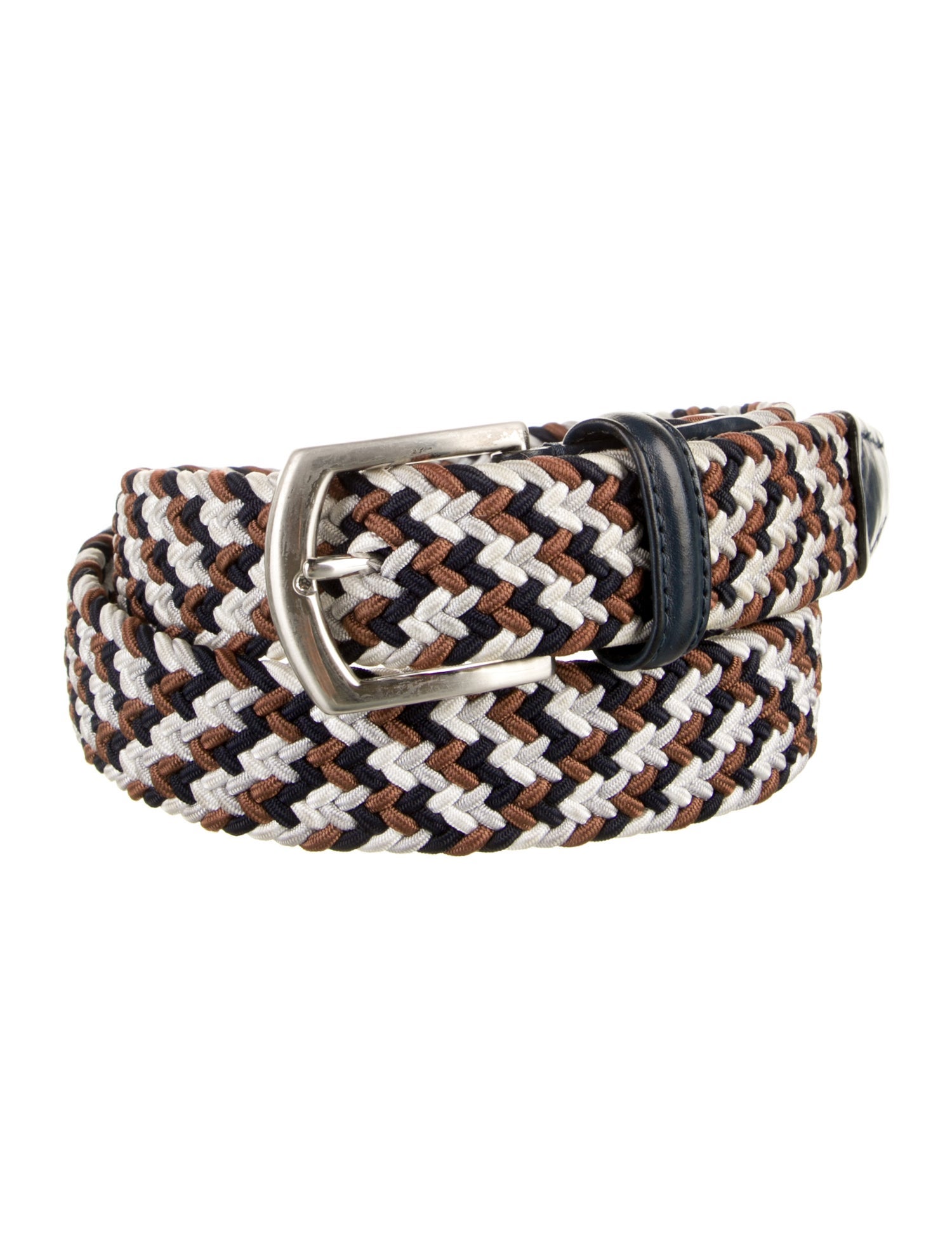 Anderson's Leather Trim Embellishment Waist Belt