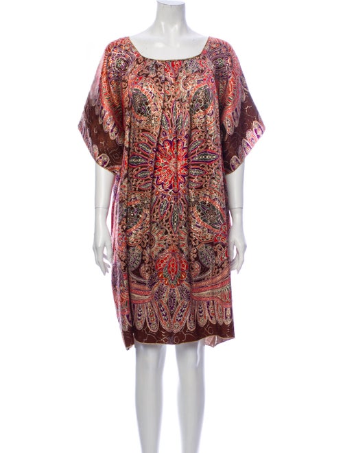 Anna Sui Printed Knee-Length Dress