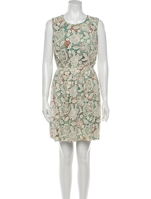 Anna Sui Silk Mini Dress