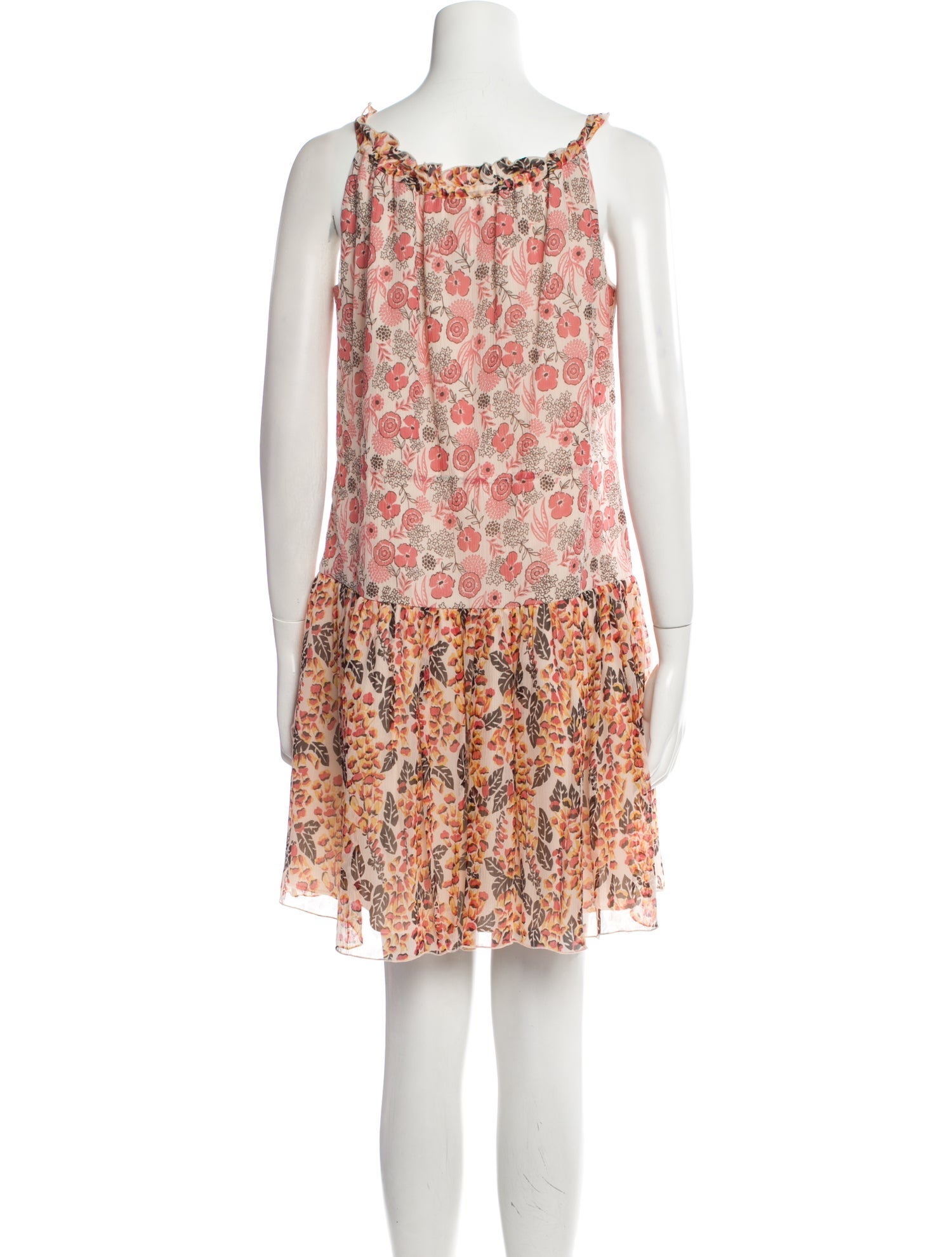 Anna Sui Silk Knee-Length Dress