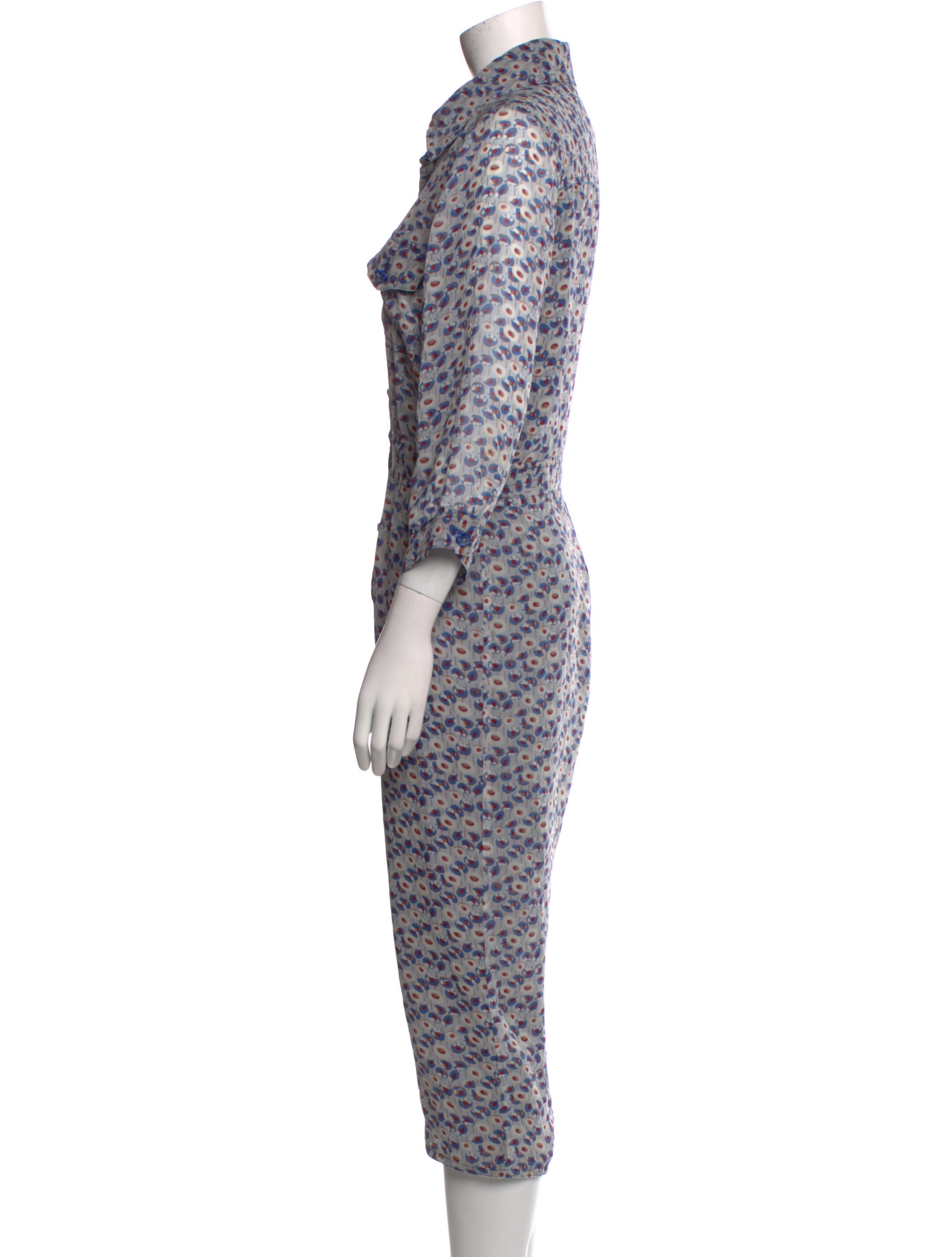 Anna Sui Printed Jumpsuit