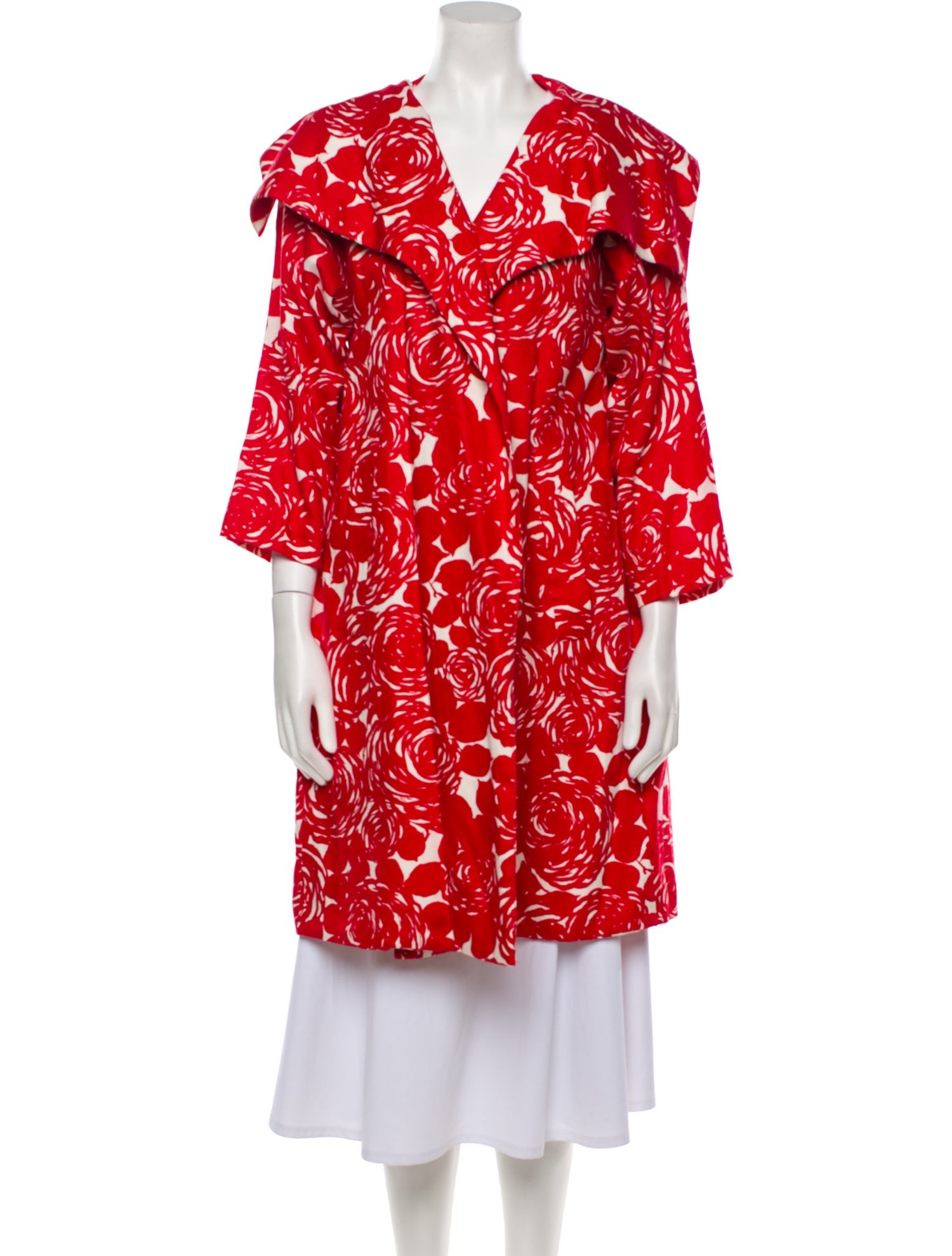 Anna Sui Vintage 1990's Faux Fur Coat w/ Tags