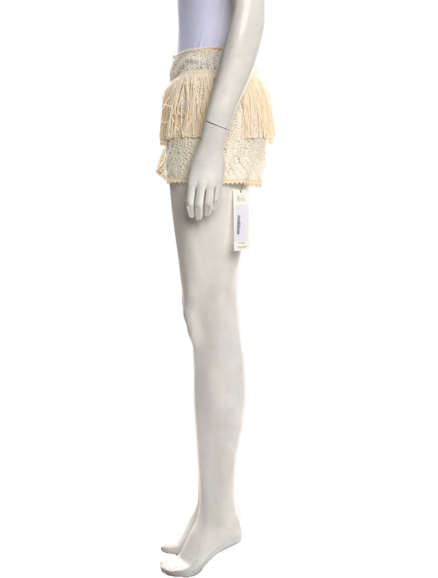 Anna Sui Striped Mini Shorts w/ Tags