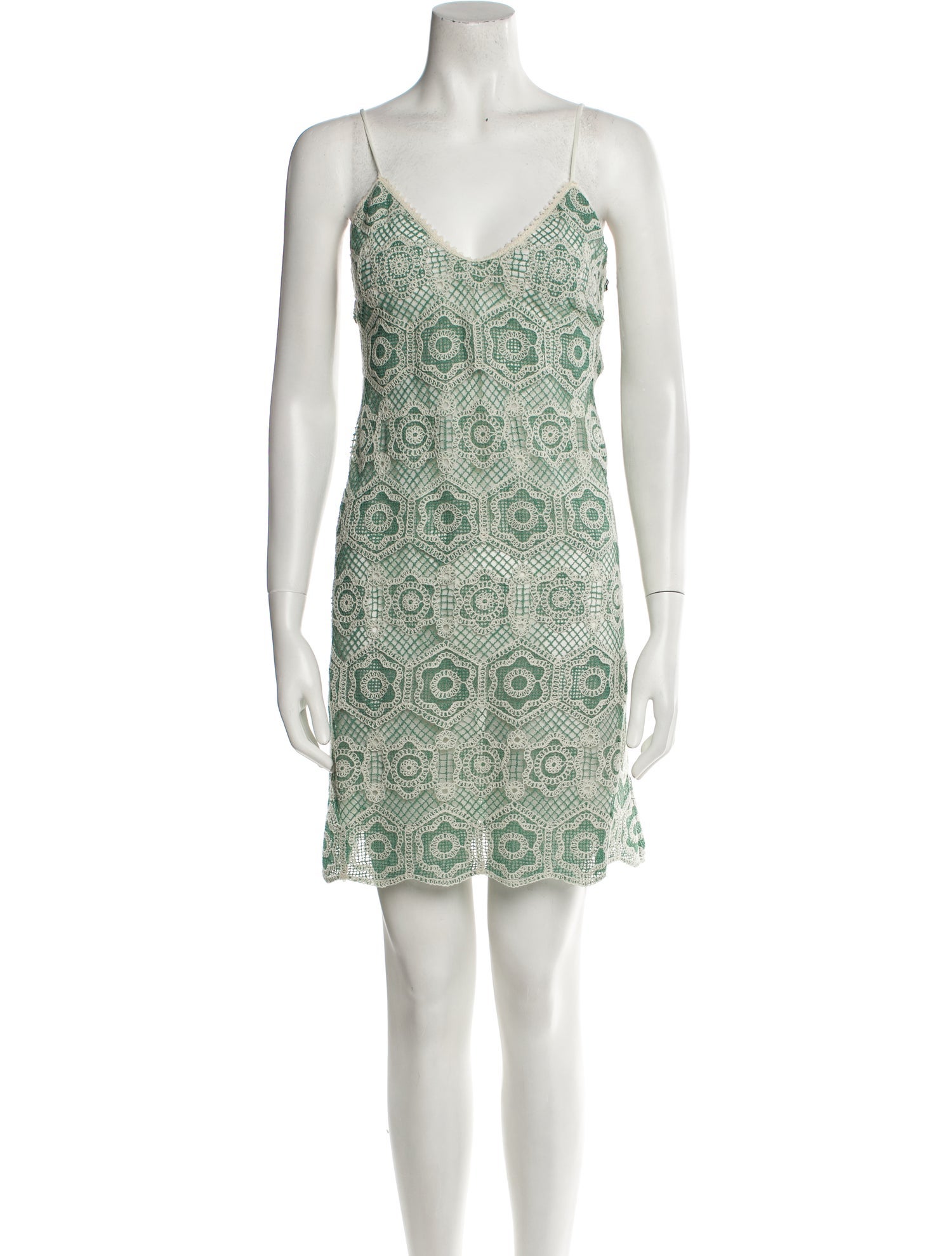 Anna Sui Printed Mini Dress w/ Tags