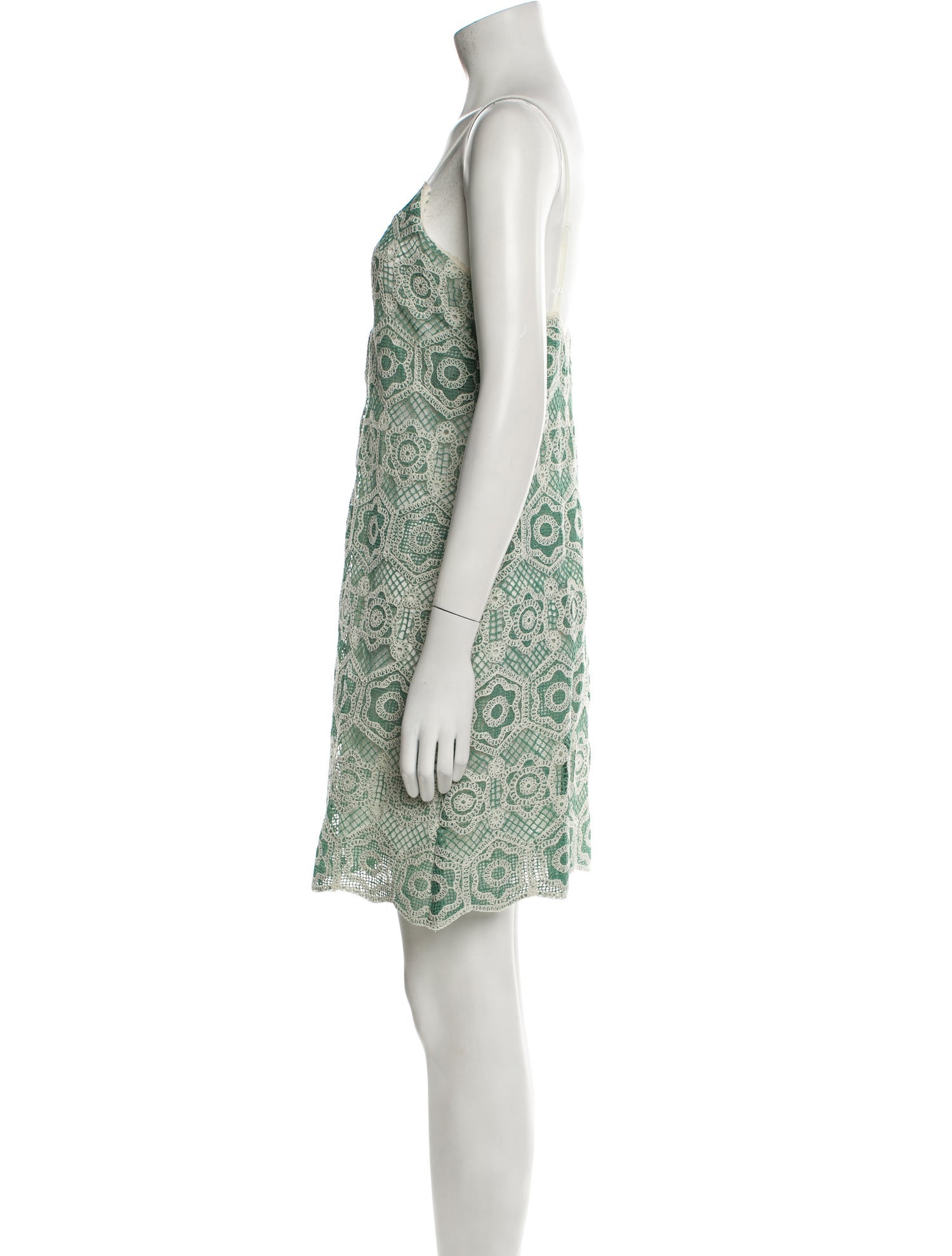 Anna Sui Printed Mini Dress w/ Tags