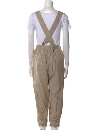 Anna Sui Square Neckline Jumpsuit