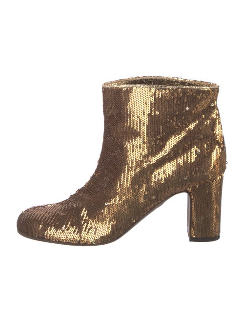 Anna Sui Sequins Boots