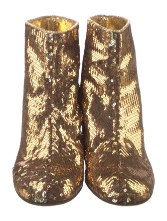 Anna Sui Sequins Boots