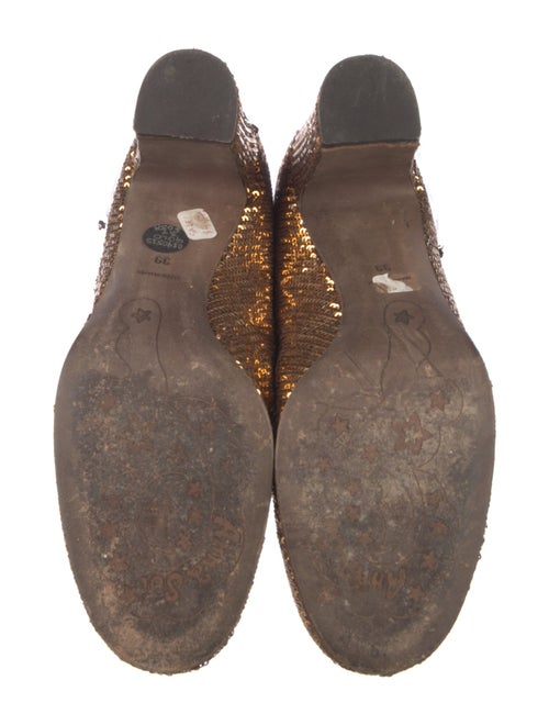 Anna Sui Sequins Boots