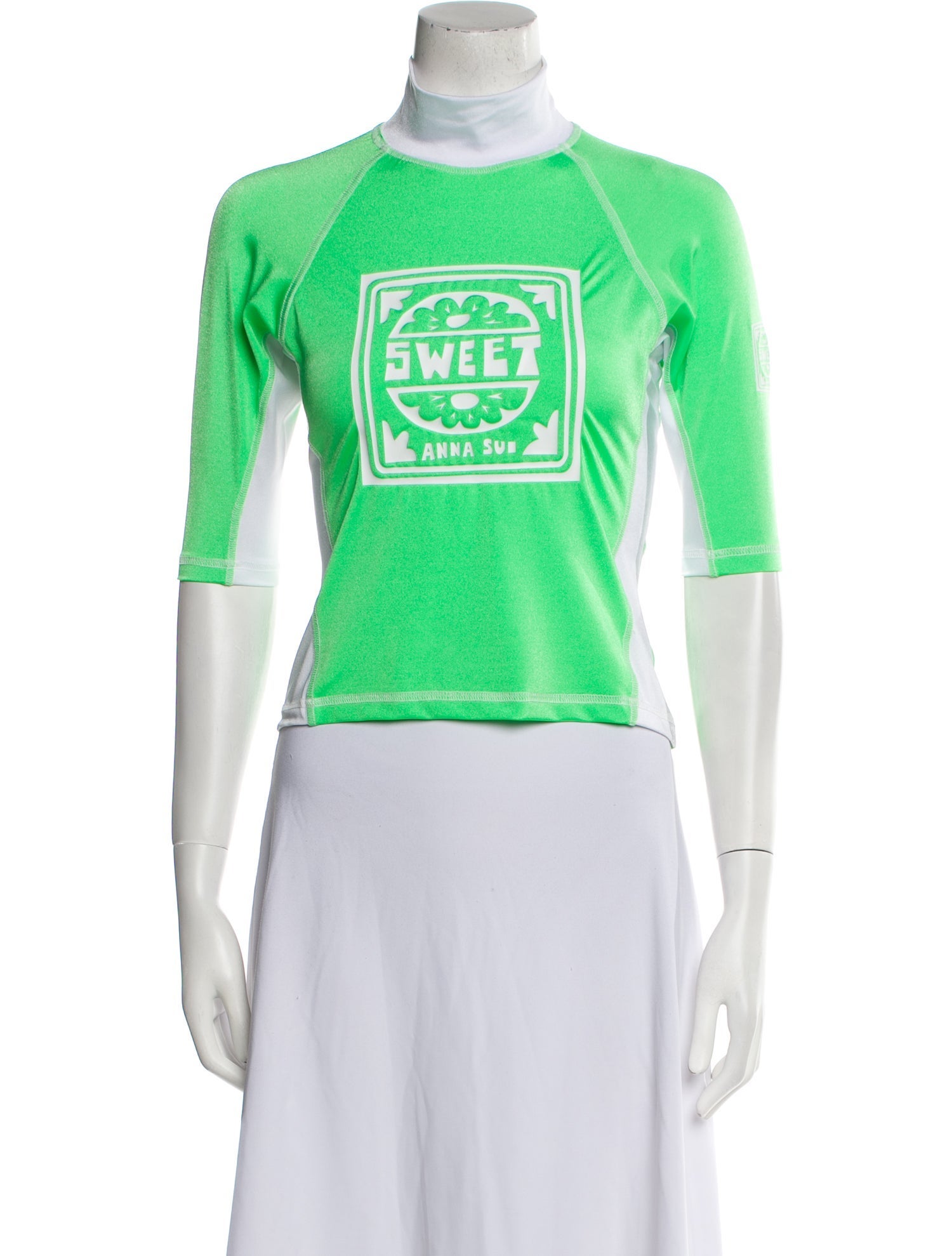 Anna Sui Graphic Print Top