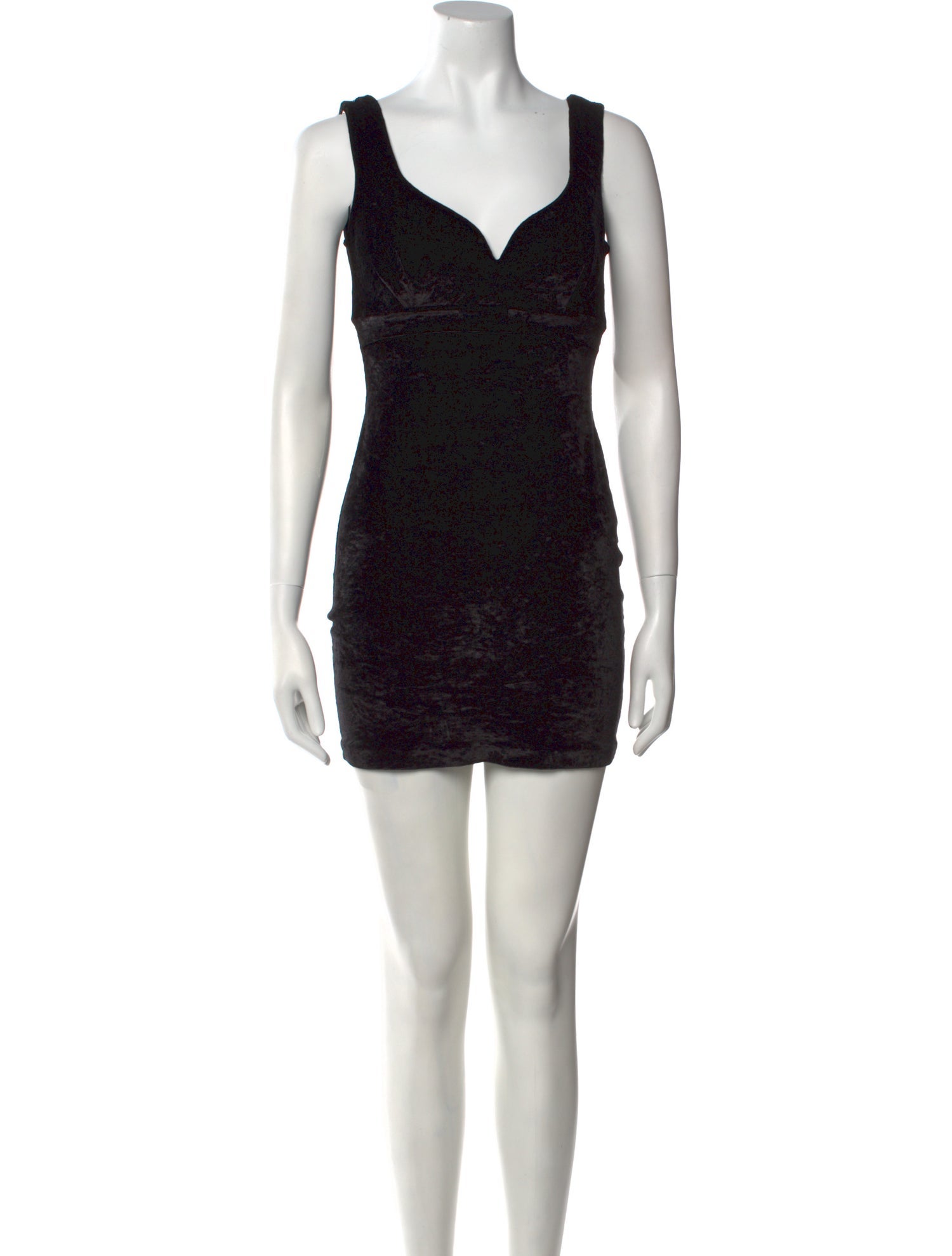 Anna Sui V-Neck Mini Dress