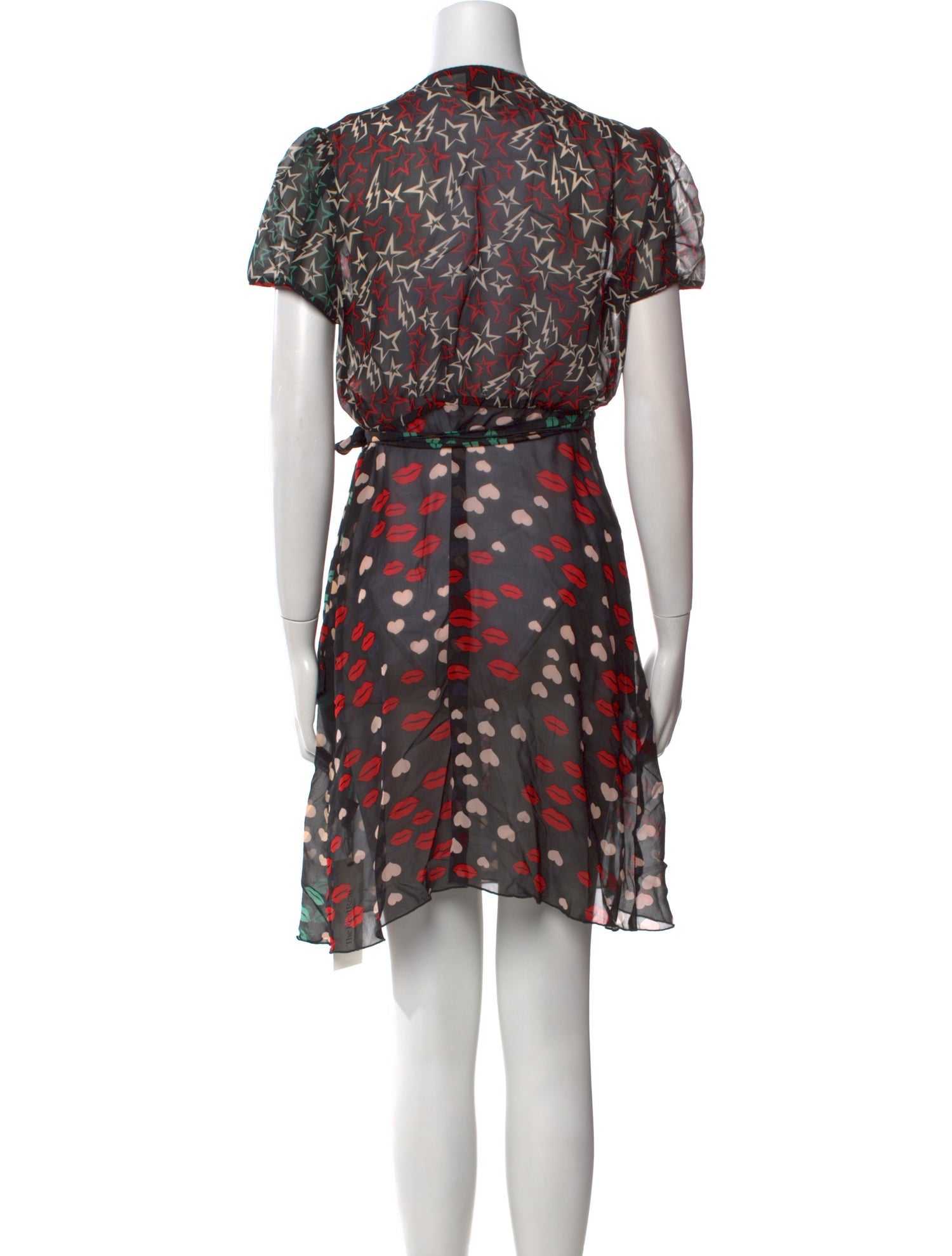 Anna Sui Silk Mini Dress