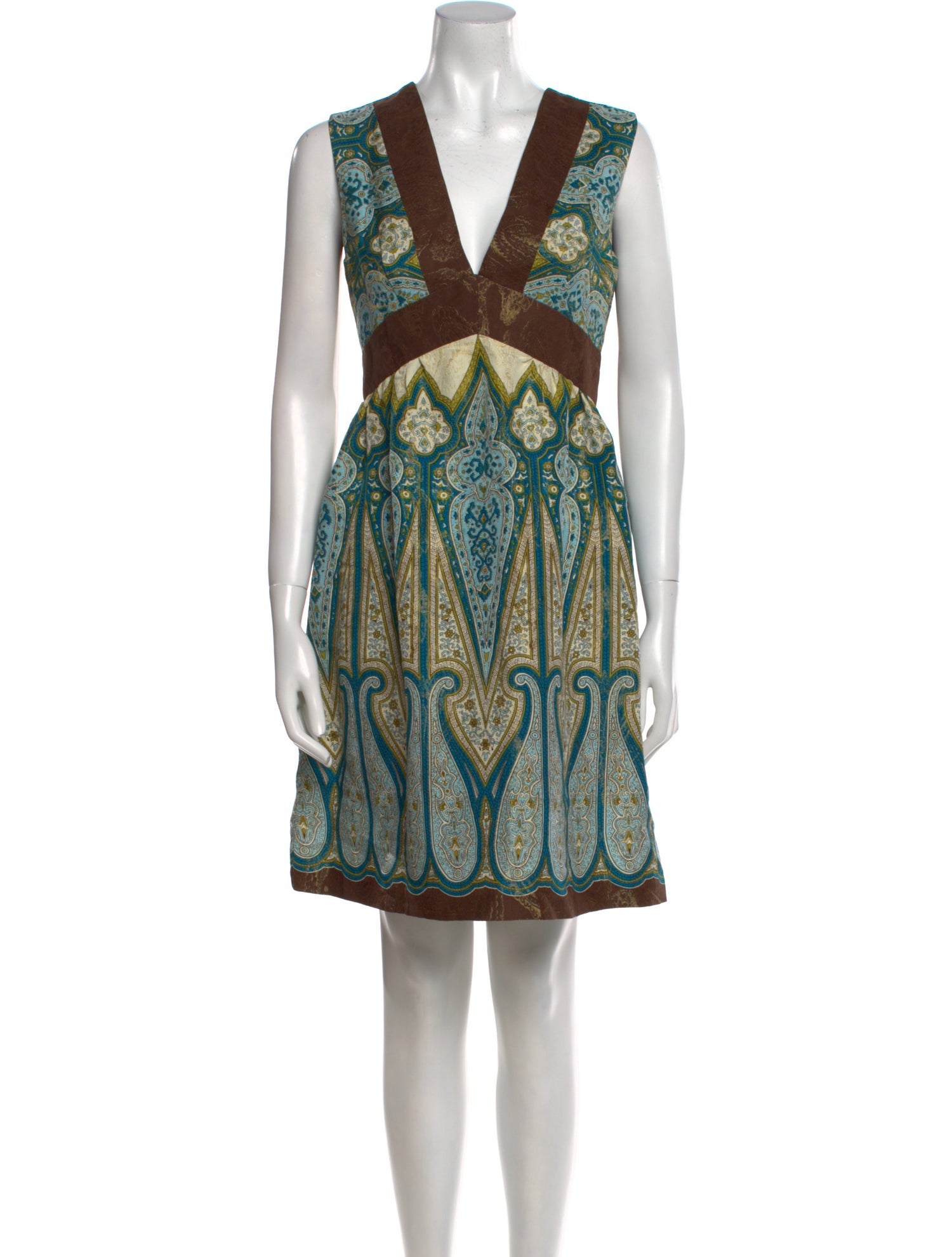 Anna Sui Silk Knee-Length Dress