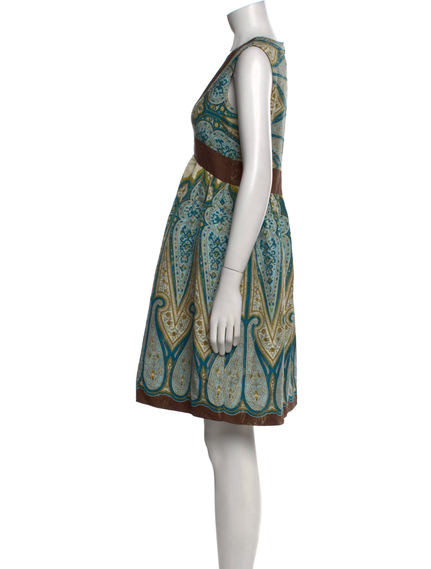 Anna Sui Silk Knee-Length Dress