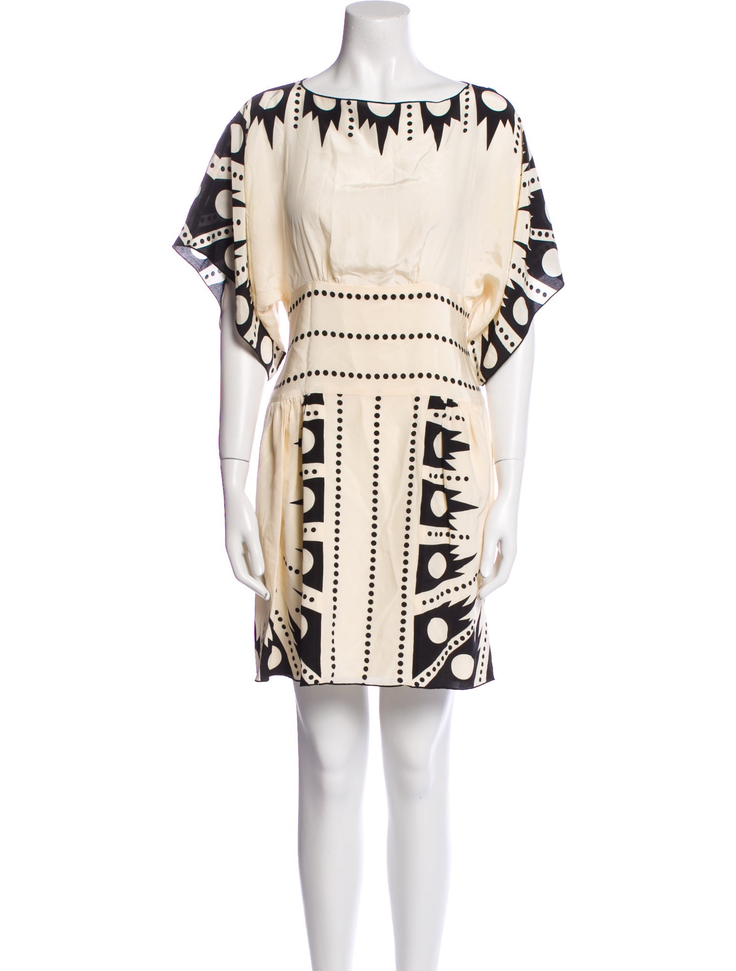 Anna Sui Printed Knee-Length Dress