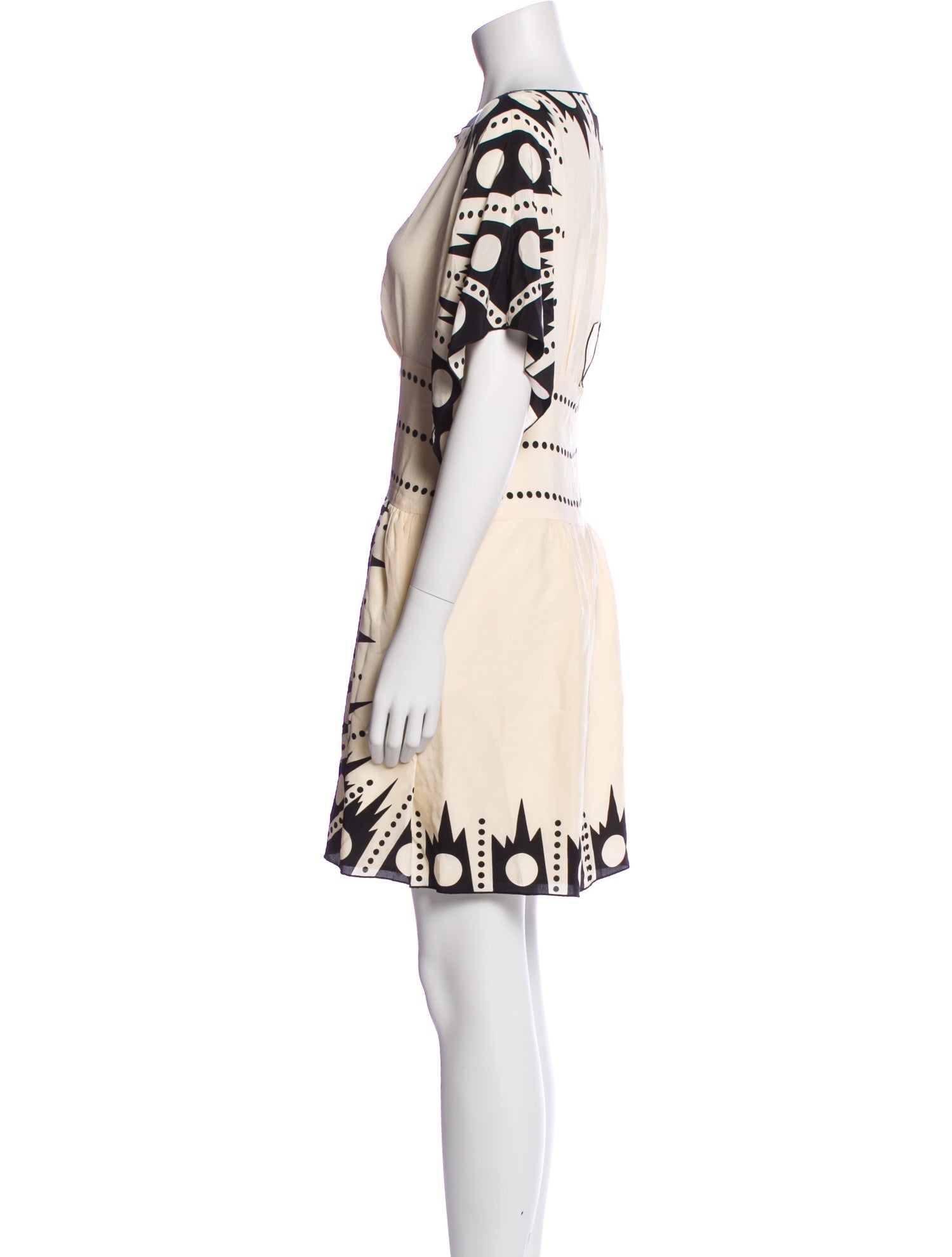 Anna Sui Printed Knee-Length Dress
